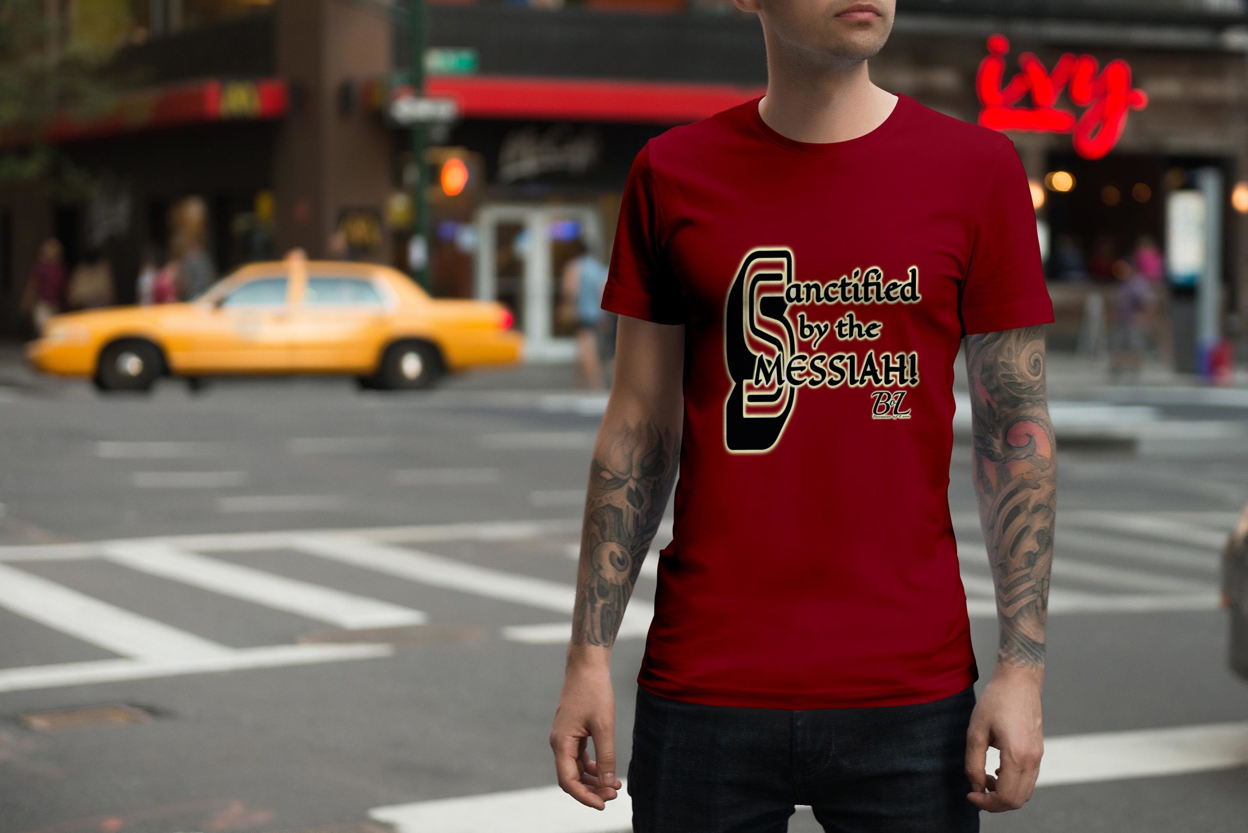 Sanctified by the Messiah! TShirt - Image 2