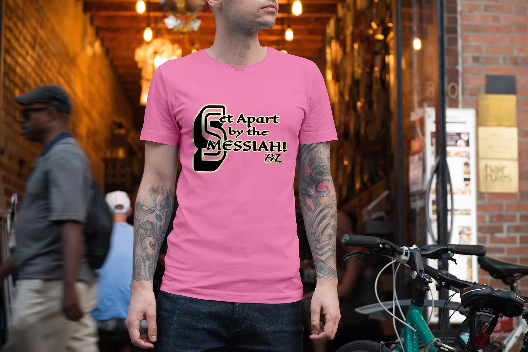 Set Apart by the Messiah! BOL T-Shirt - Image 3