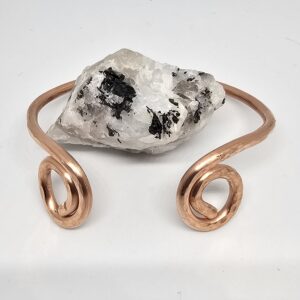 Centered | Hand-Forged Copper Cuff